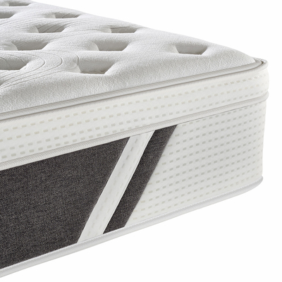 Euro top latex schuim 7 zones opgerolde pocket veer matras king size