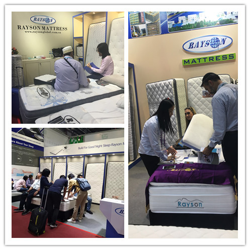 30cm van het de Matrasbroodje van het Hotelbed van het het Geheugenschuim van de het Beddoos van de de Zaklente de Matraseuro 11